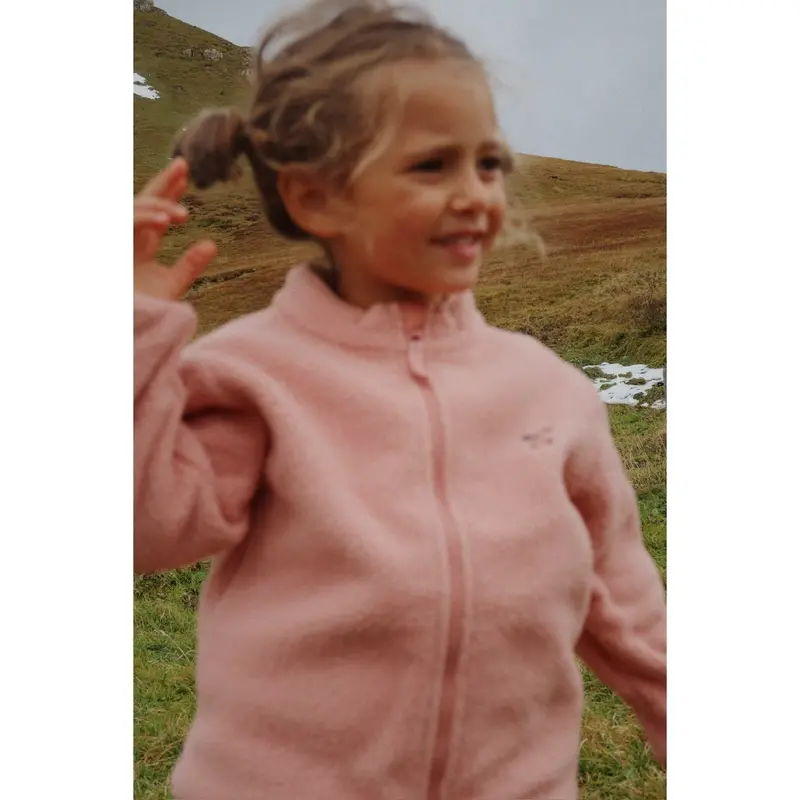 Konges Sløjd Cameo Brown Thermy Fleece Jakke Grs 2