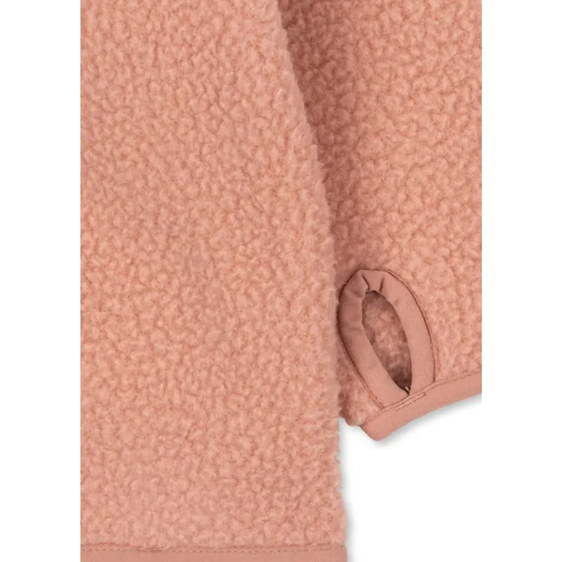 Konges Sløjd Cameo Brown Thermy Fleece Jakke Grs 6