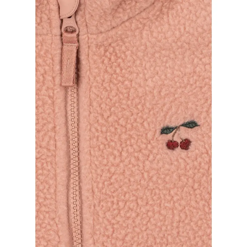 Konges Sløjd Cameo Brown Thermy Fleece Jakke Grs 7