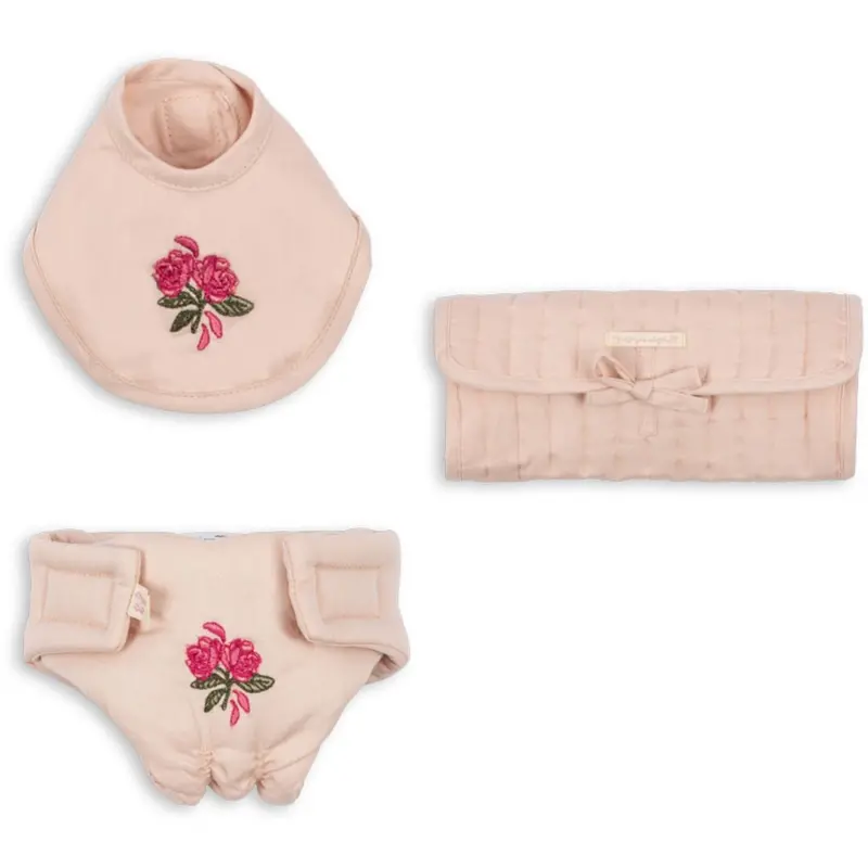 Konges Sløjd Cameo Rose Dukke Nursery Sæt 1