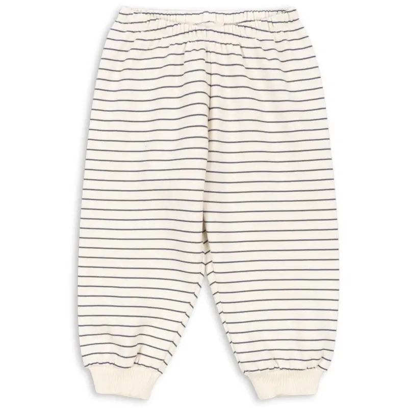 Konges Sløjd Captains Blue/Antique White Amio Sweat Bukser Ocs 1