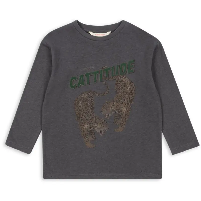 Konges Sløjd Cattitude Era Ls Tee Ocs 1