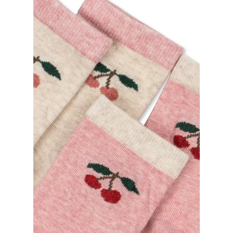 Konges Sløjd Cherry 2 Pak Cherry Strømper 2