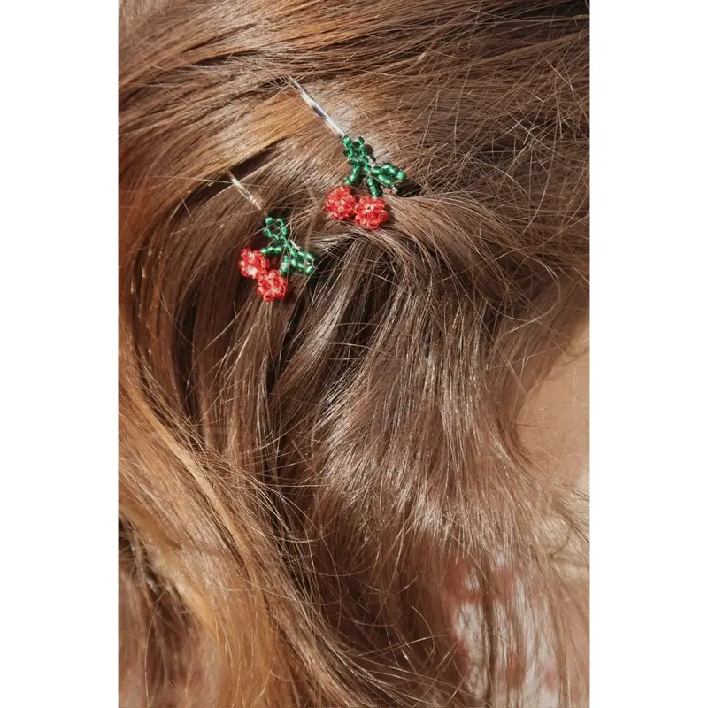 Konges Sløjd Cherry 4 Pak Mini Cherry Hårspænder 2