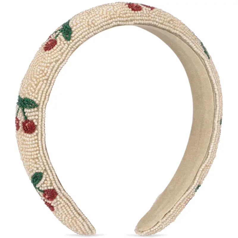 Konges Sløjd Cherry Beaded Hårbøjle 1
