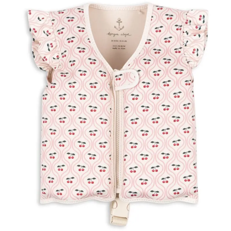 Konges Sløjd Cherry Pink Motif Avery Svømmevest 1