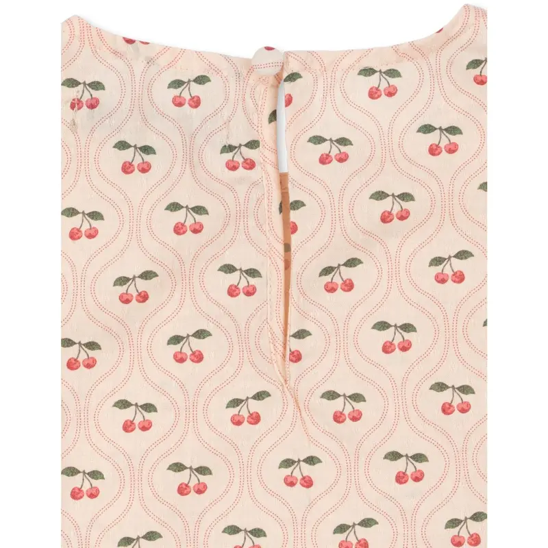 Konges Sløjd Cherry Pink Motif Cianna Bluse Gots 4