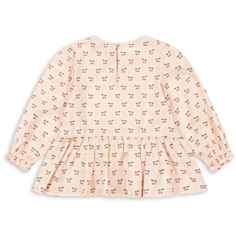 Konges Sløjd Cherry Pink Motif Cianna Bluse Gots 5