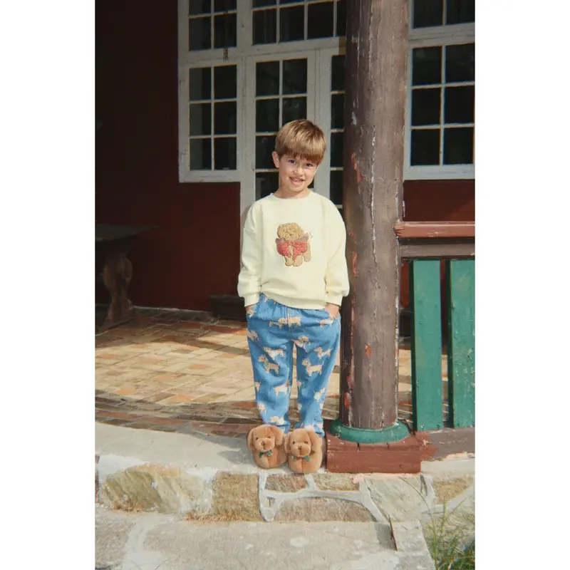 Konges Sløjd Chicory Coffe Sausage Dog Footies 3