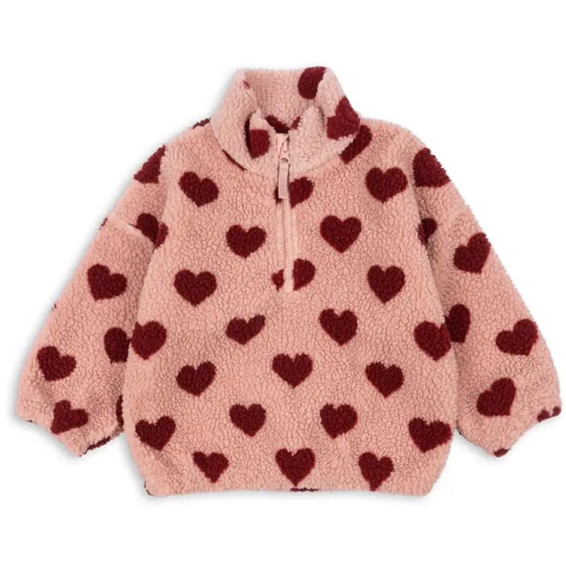 Konges Sløjd Coeur Mellow Jody Bamse Half Zip Grs 1