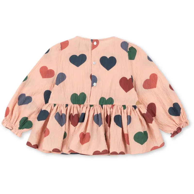 Konges Sløjd Coeur Rose Coloré Elin Bluse Gots 5