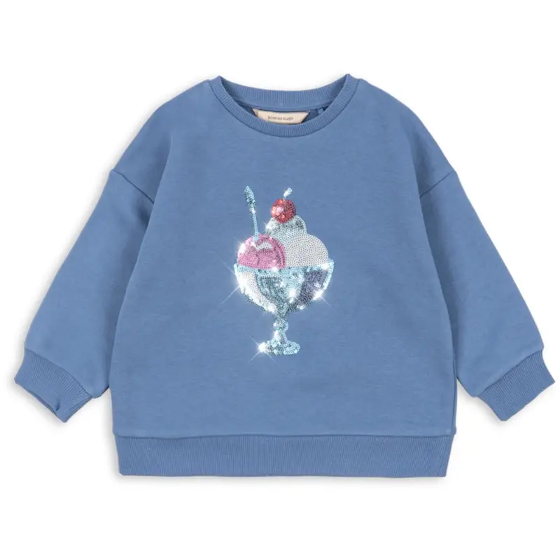 Konges Sløjd Colony Blue Loumilla Sweatshirt Ocs 1