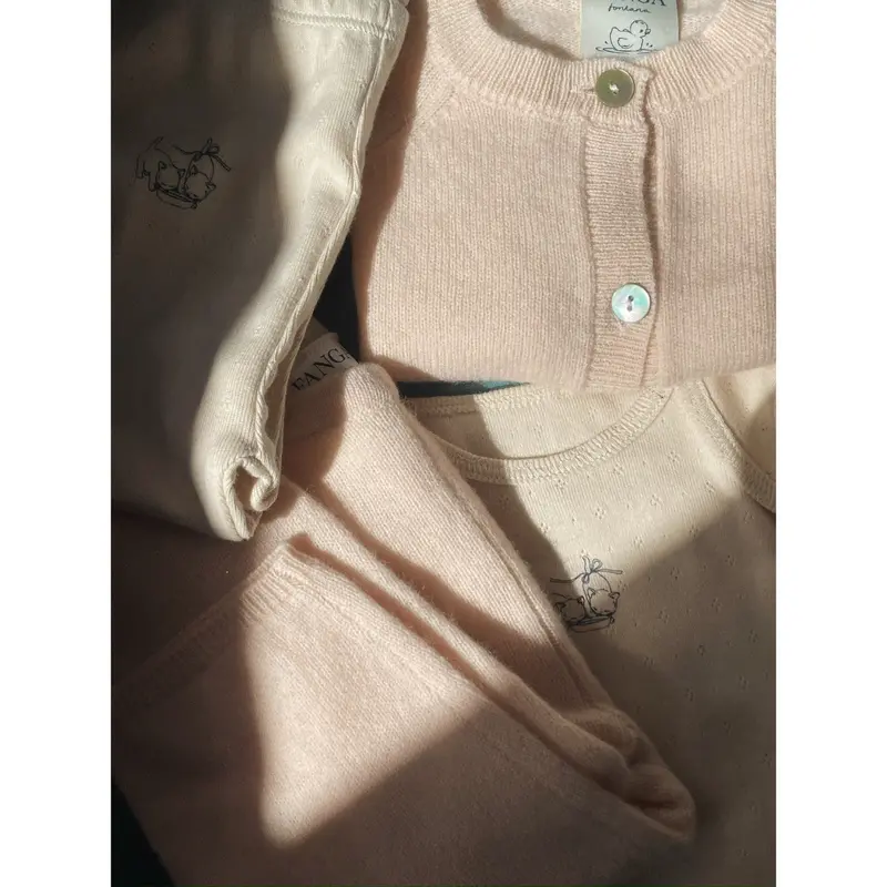 Konges Sløjd Creole Pink Fanga Fontana Savora Due Cardigan 3