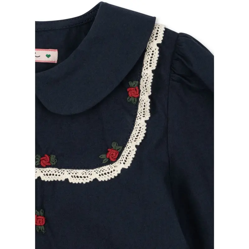 Konges Sløjd Dark Navy Emmy Kjole Gots 2