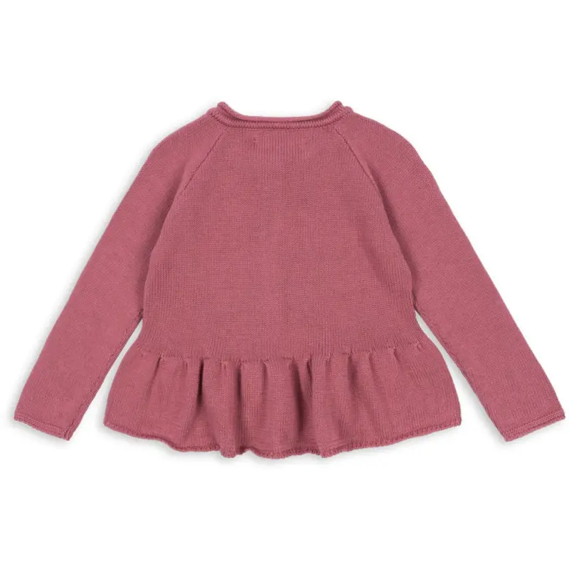 Konges Sløjd Deco Rose Cabby Flæse Cardigan Gots 4