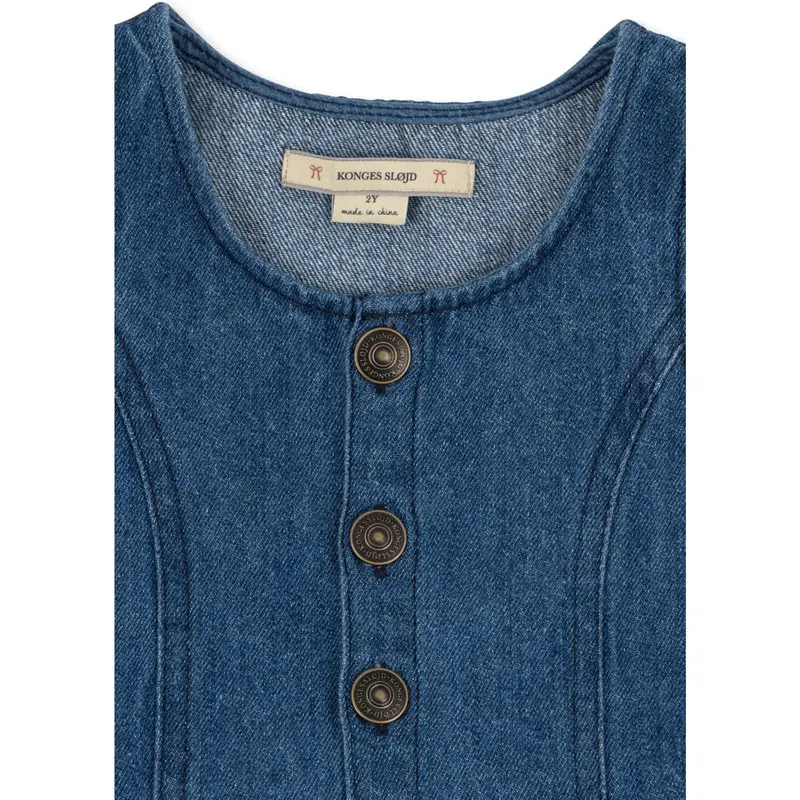 Konges Sløjd Denim Blue Elba Kjole Gots 2
