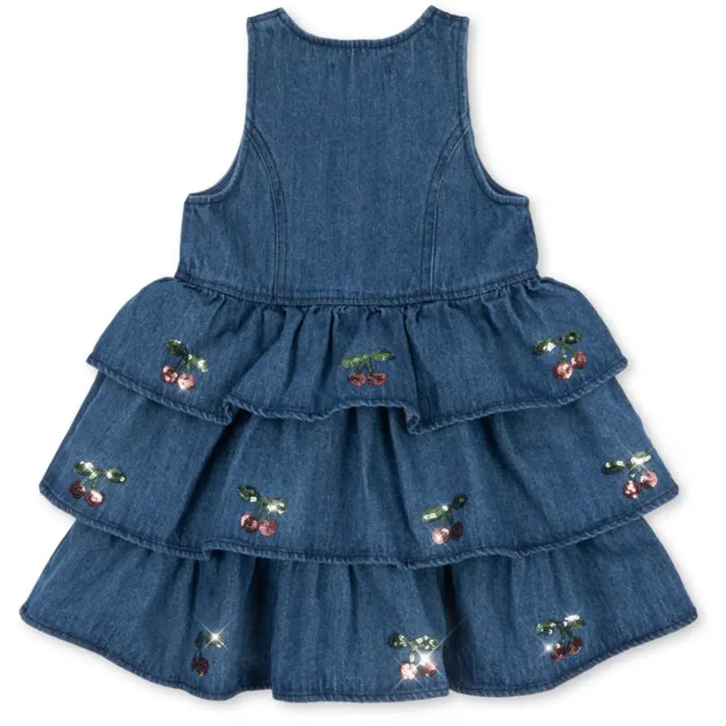 Konges Sløjd Denim Blue Elba Kjole Gots 3