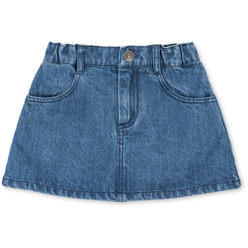 Konges Sløjd Denim Blue Magot Nederdel Gots 1