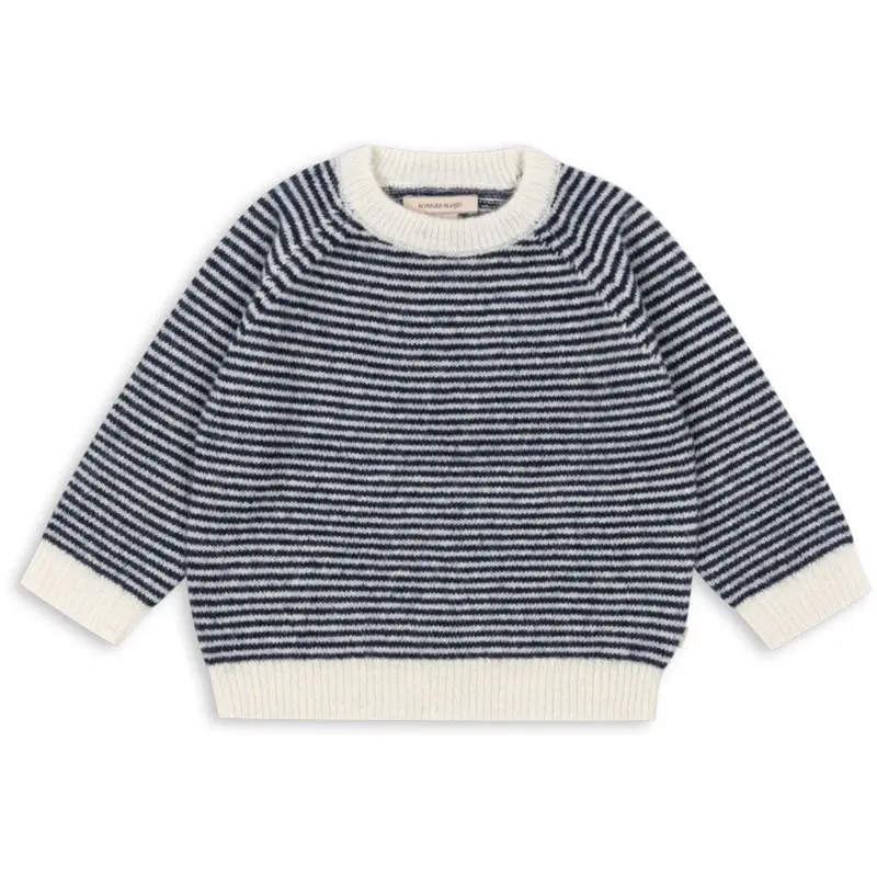 Konges Sløjd Ensign Blue/Buttercream Berle Strik Sweater 1
