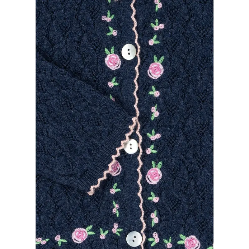 Konges Sløjd Ensign Blue Rosier Cardigan 4