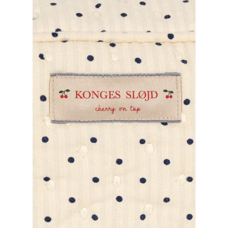 Konges Sløjd Estate Dot Seersucker Big Toilettaske 2