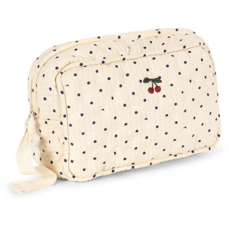Konges Sløjd Estate Dot Seersucker Small Toiletry Taske 1