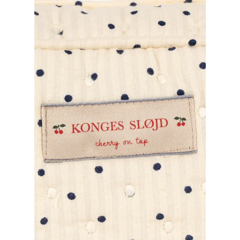 Konges Sløjd Estate Dot Seersucker Small Toiletry Taske 2