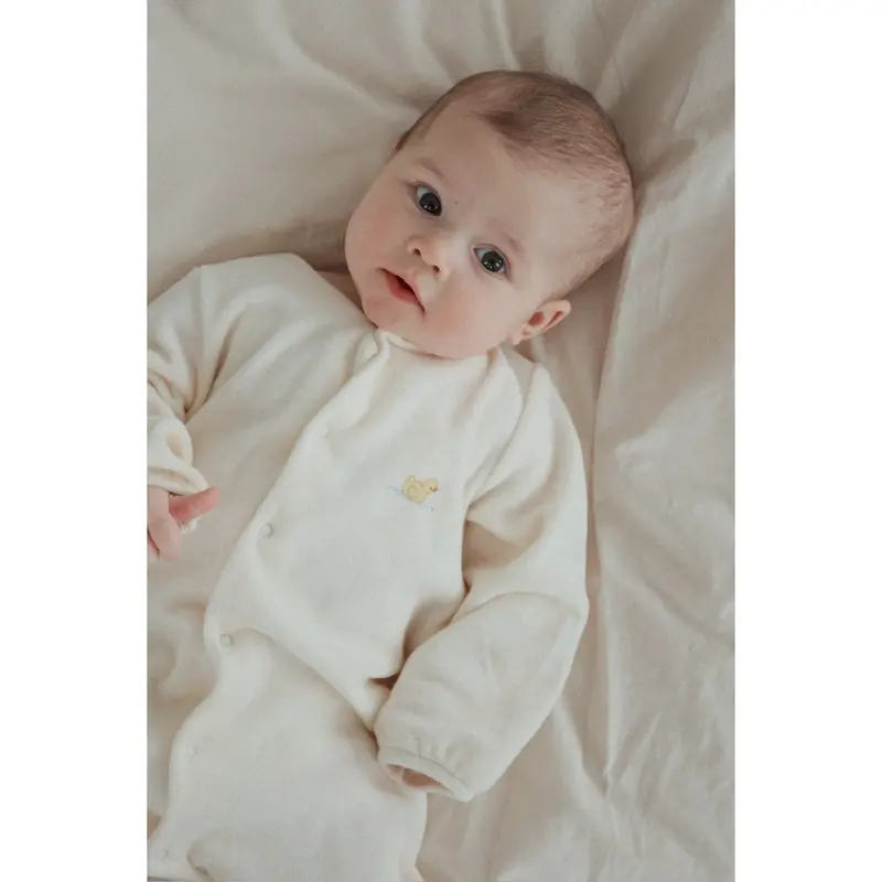 Konges Sløjd Fanga Fontana Antique White Elu Onesie Gots 2
