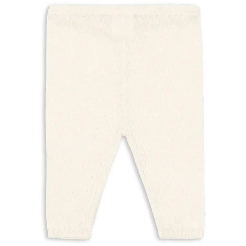 Konges Sløjd Fanga Fontana Antique White Venti Pointelle Bukser Gots 3