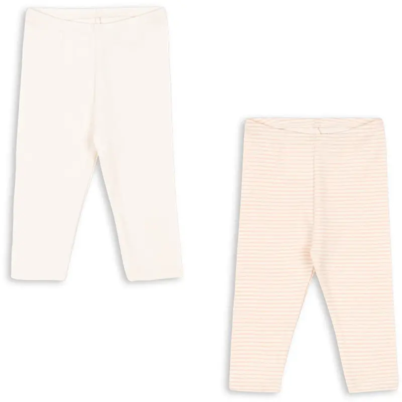 Konges Sløjd Fanga Fontana Blush Mix Fio Stripe 2 Pak Bukser Ocs 1