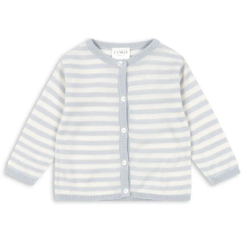Konges Sløjd Fanga Fontana Gray Dawn Venti Strik Cardigan Gots 1