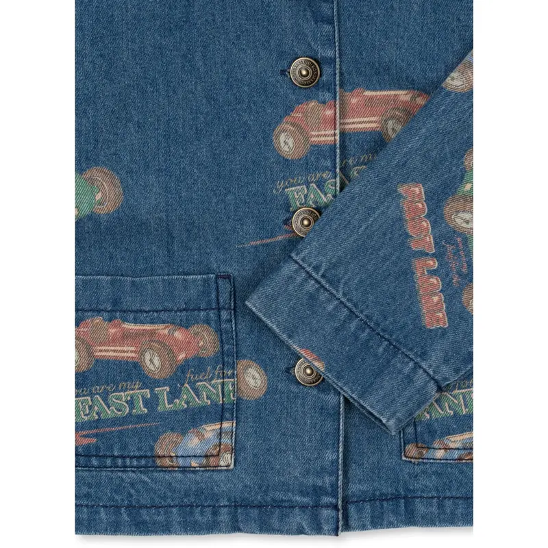 Konges Sløjd Fast Lane Magot Jakke Denim Gots 2