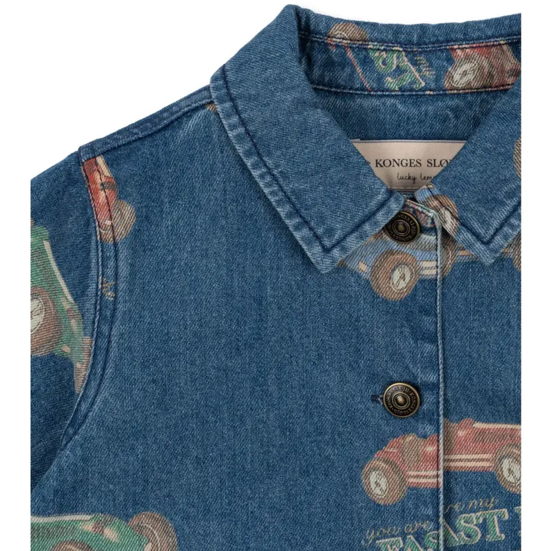 Konges Sløjd Fast Lane Magot Jakke Denim Gots 3