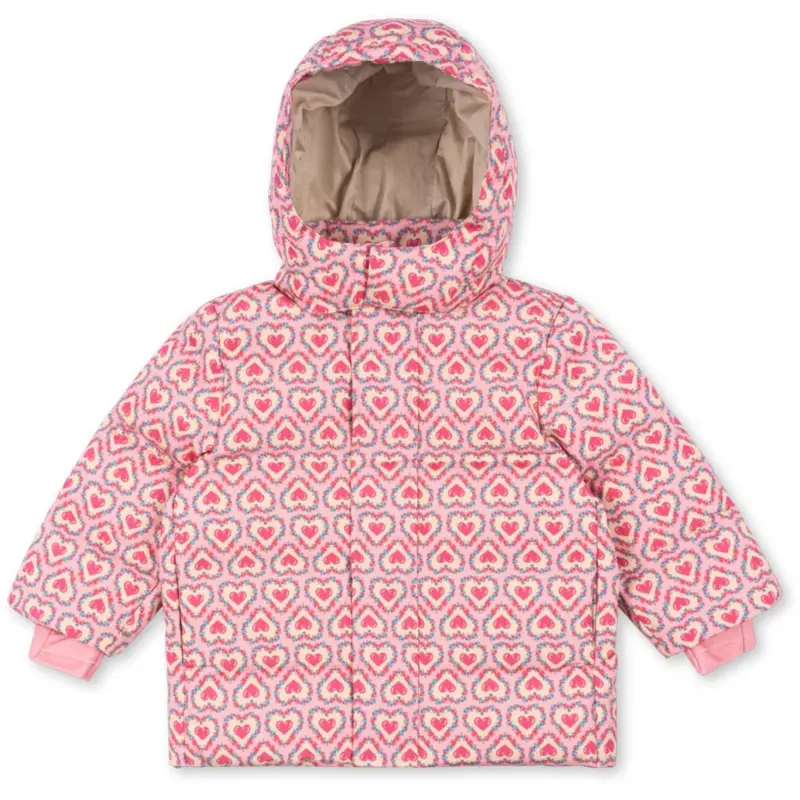 Konges Sløjd Felice Rose Magnum Down Jakke Print Grs 1