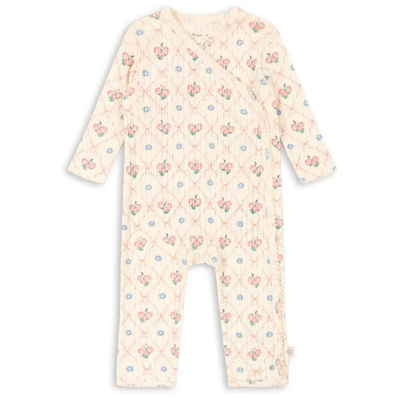 Konges Sløjd Fleur Decor Minnie Newborn Onesie Gots 1