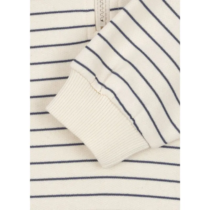 Konges Sløjd Flintstone Stripe Lou Stripe Half Zip Sweat Ocs 8