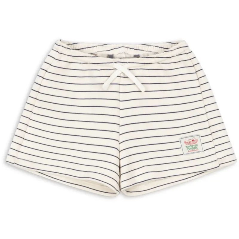 Konges Sløjd Flintstone Stripe Lou Sweat Shorts Ocs 1