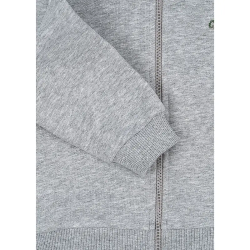 Konges Sløjd Grey Melange Lou Sweat Zip Hætte Ocs 3