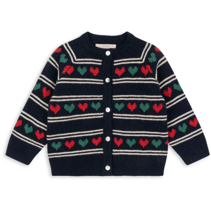 Konges Sløjd Heart Belou Strik Cardigan 1