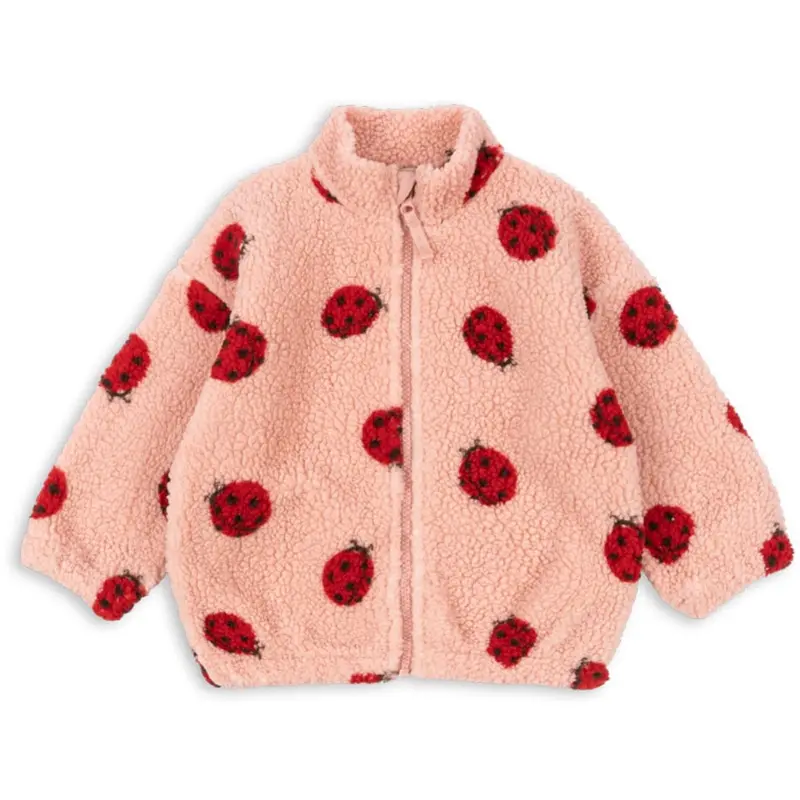 Konges Sløjd Ladybug Pink Jody Bamse Jakke Grs 1
