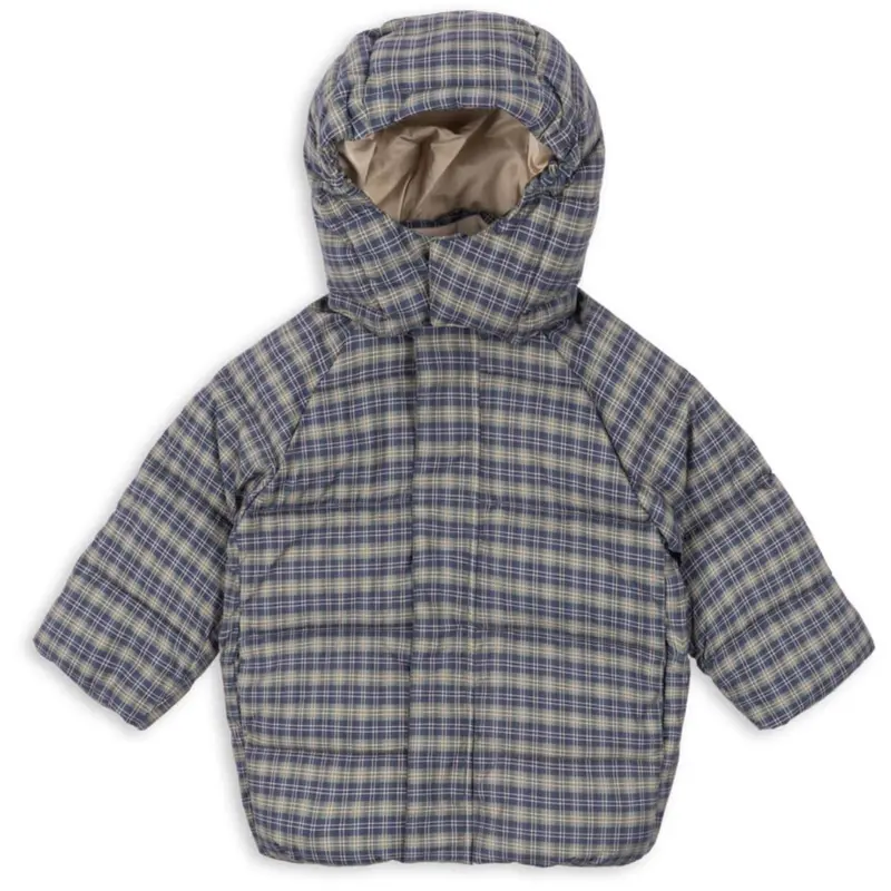 Konges Sløjd Laurel Blue Check Nuka Deux Jakke Grs 1
