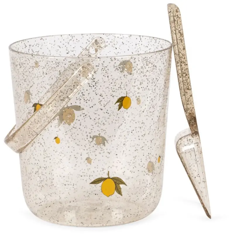 Konges Sløjd Lemon Glitter Spand Og Skovl Print 1
