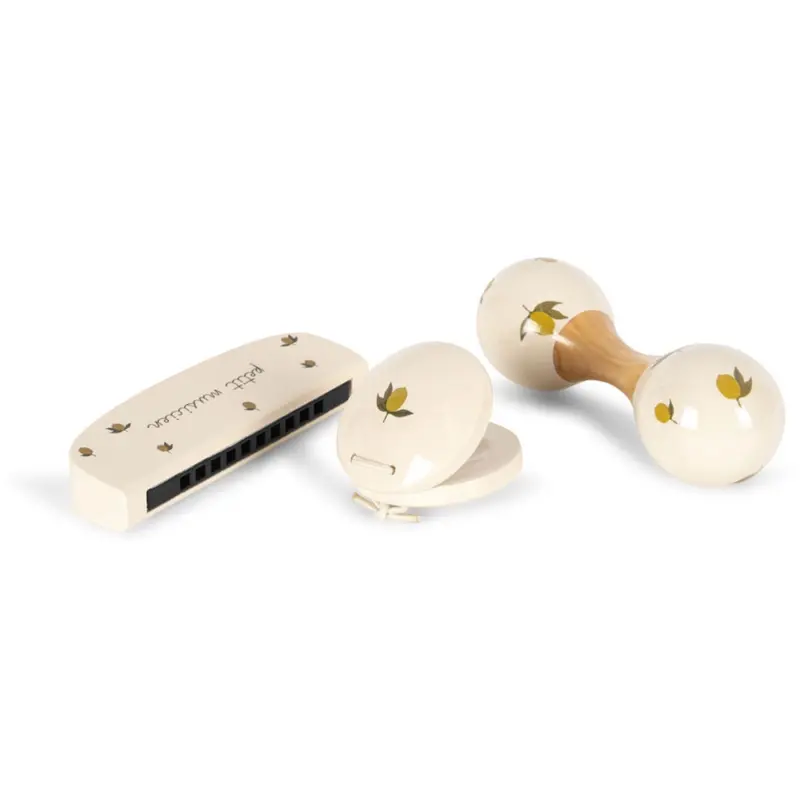 Konges Sløjd Lemon Musik Sæt Petit Lemon Glossy Fsc 1