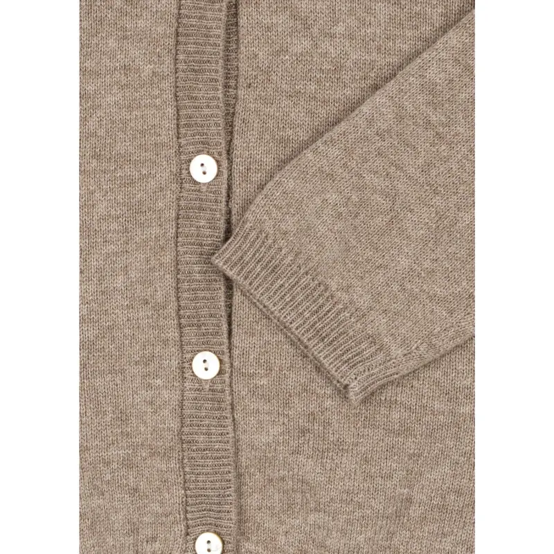 Konges Sløjd Light Brown Mattou Strik Cardigan 2
