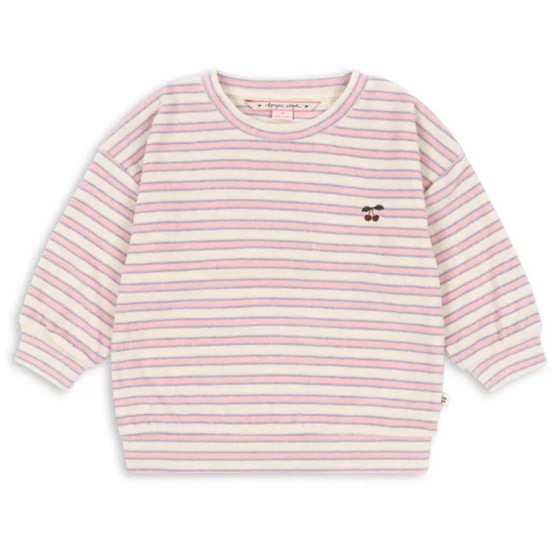 Konges Sløjd Lolly Stripe Itty Sweatshirt Gots 1