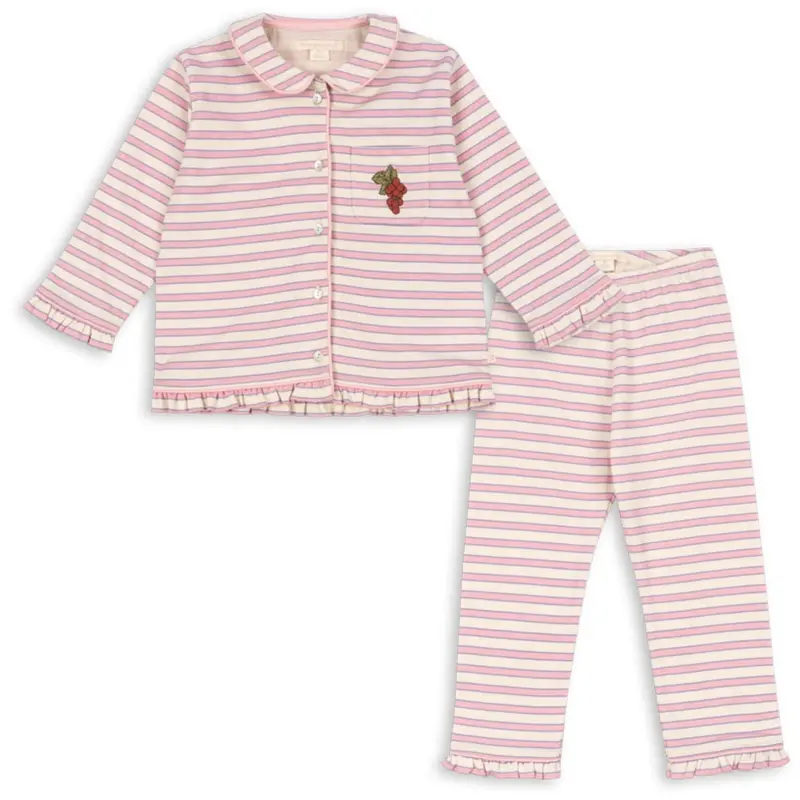 Konges Sløjd Lolly Stripe Pio Flæse Sæt Gots 1