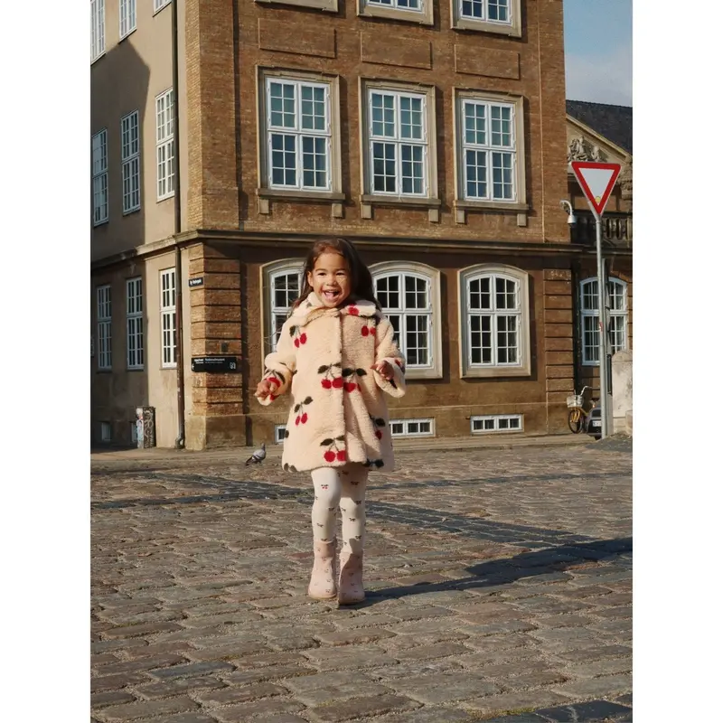 Konges Sløjd Ma Grande Cerise Fuzzie Frakke Grs 7