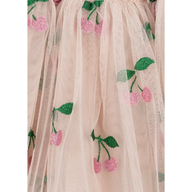 Konges Sløjd Ma Grande Cerise Pink Glitter Tullie Smock Nederdel 3