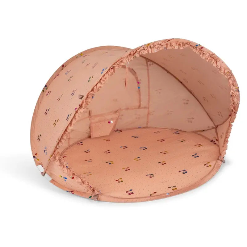 Konges Sløjd Ma Grande Fairy Cherry Mini Strand Telt Pop Up Uv 50+ Lace 1