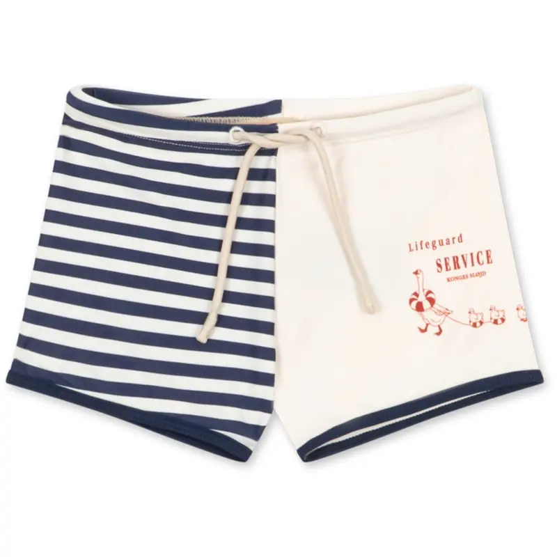 Konges Sløjd Marin Stripe Aster Badebukser Grs 1